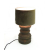 Lampa ceramiczna betonowa z abażurem 36cm